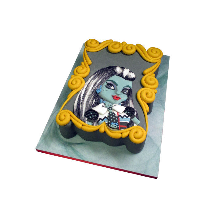 Monster High Frankie Stein Cake