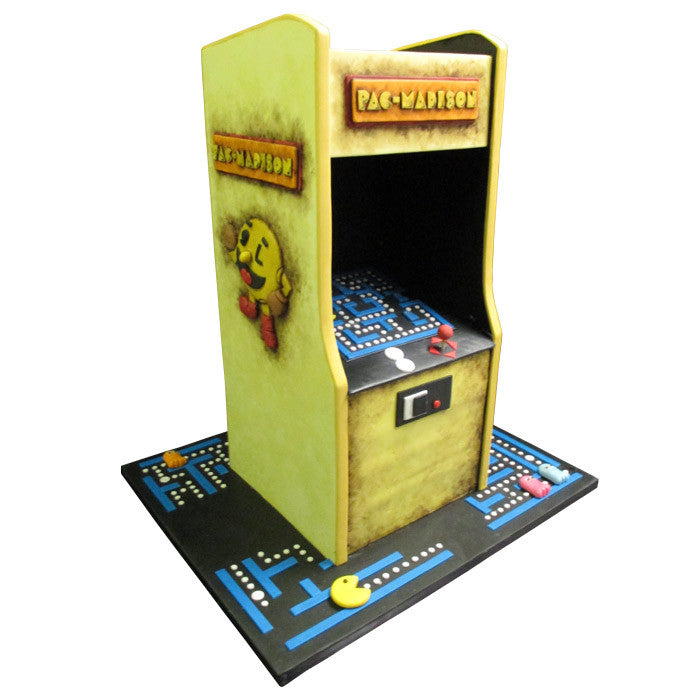Pacman Arcade Game Cake