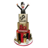 Monopoly Man 80th Anniversary Cake