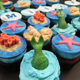 Mermaid Under the Sea Custom Cupcakes