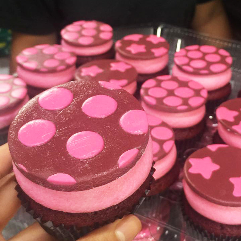 Smooth Stars & Shapes Custom Cupcakes