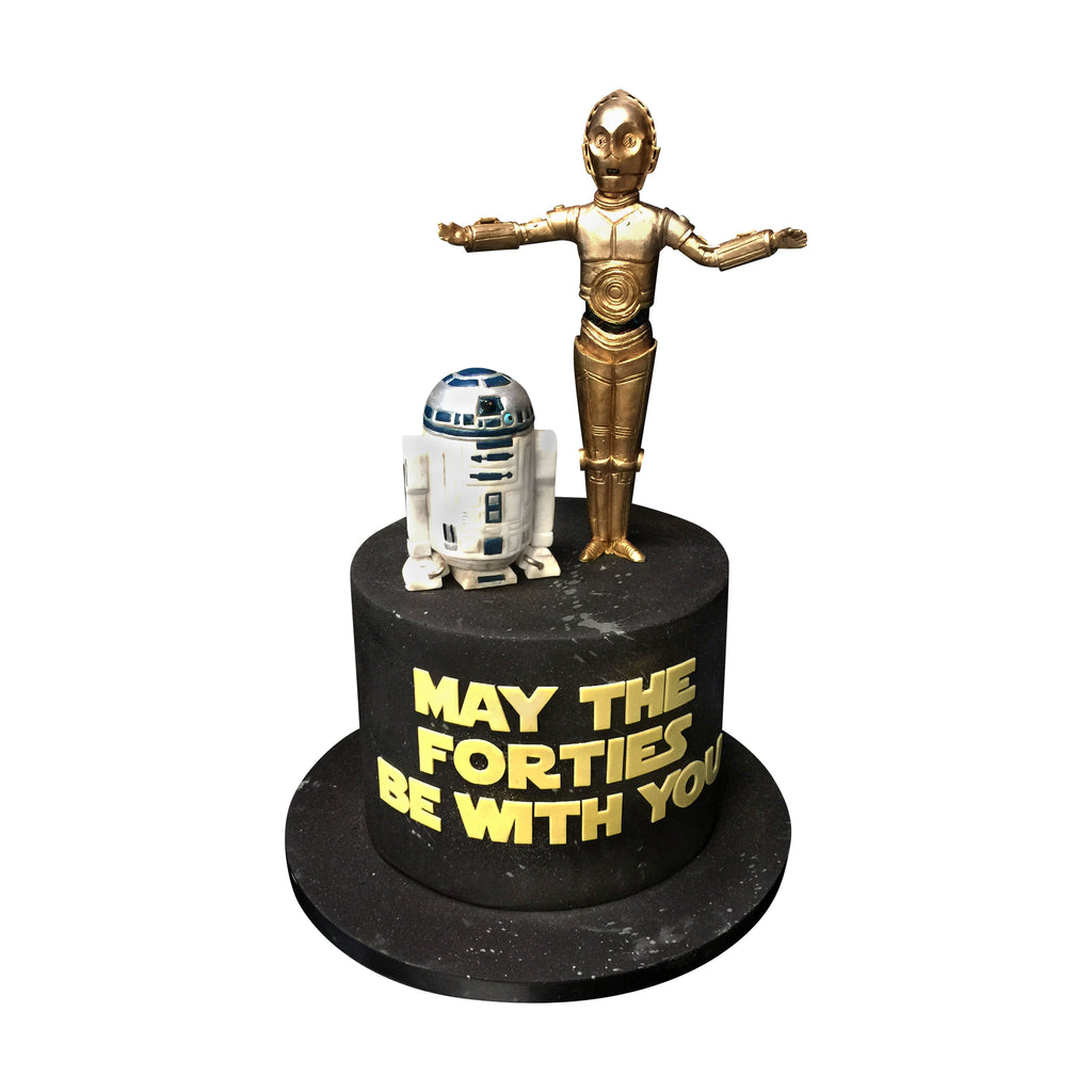 May the Force Be With You Cake