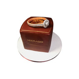 Verragio Engagement Box Cake