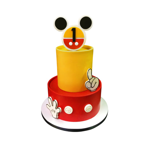 Snoopy and Woodstock Cake