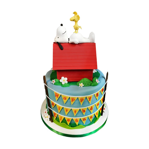 Hot Air Balloon Birthday Party Cake