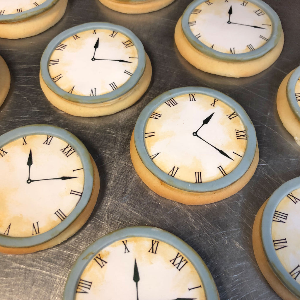 I’m Late, I’m Late, I’m Late Custom Cookies