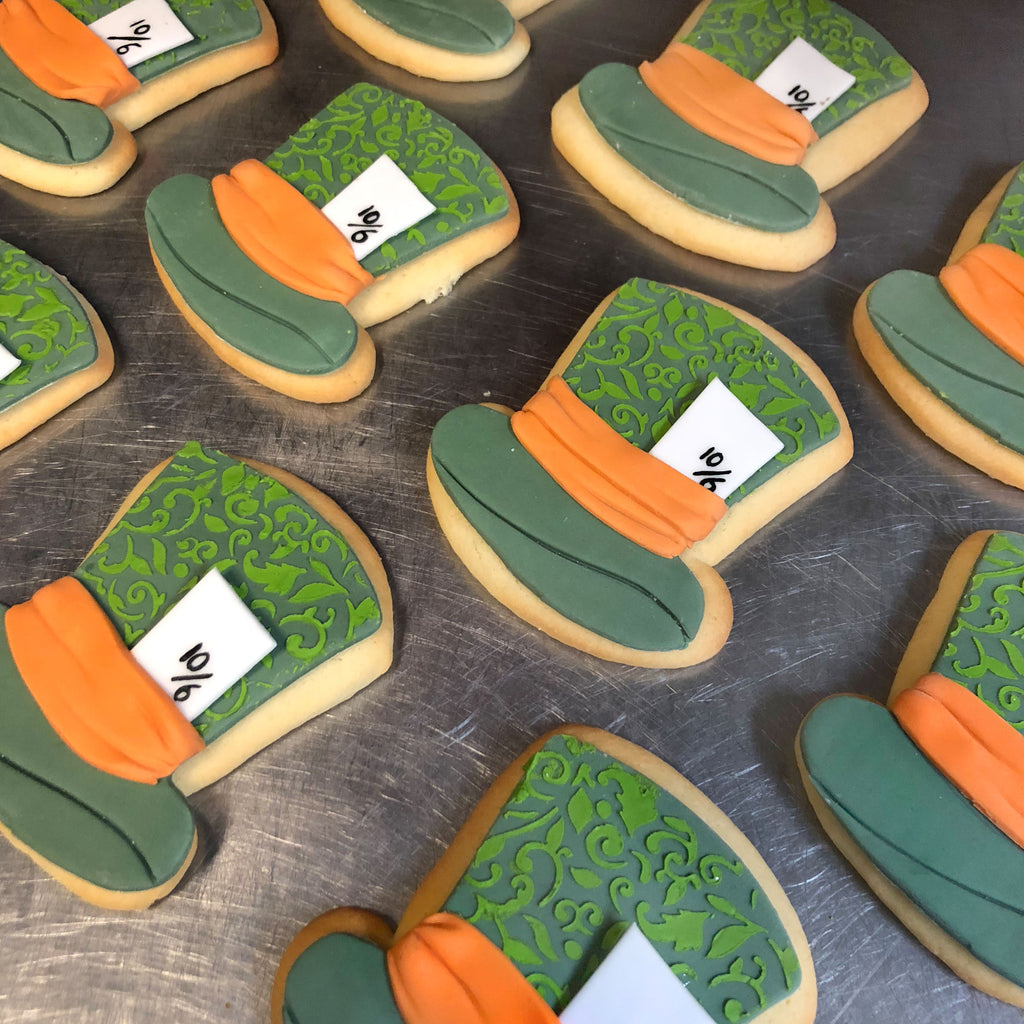 We’re All Mad Here Custom Cookies