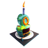 Spectacular Slice & Candle Cake