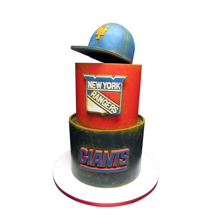 New York Sports Fan Cake – City Cakes
