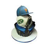 Jets & Mets in the City Cake