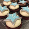 Metallic Star Custom Cupcakes