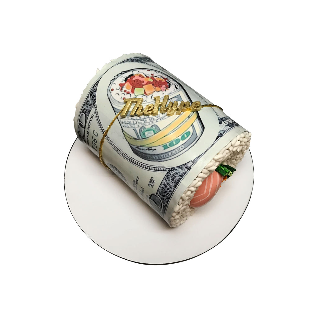 Sushi Roll Cash Cake