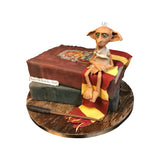 Dobby With His Books Cake