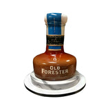 Old Forester Bourbon Bottle Cake