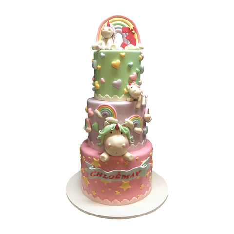 Wonkavision Candyland Cake