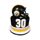 Pittsburgh Steelers Helmet Cake