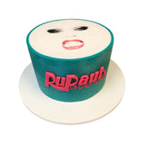 Ru Paul’s Drag Face Cake