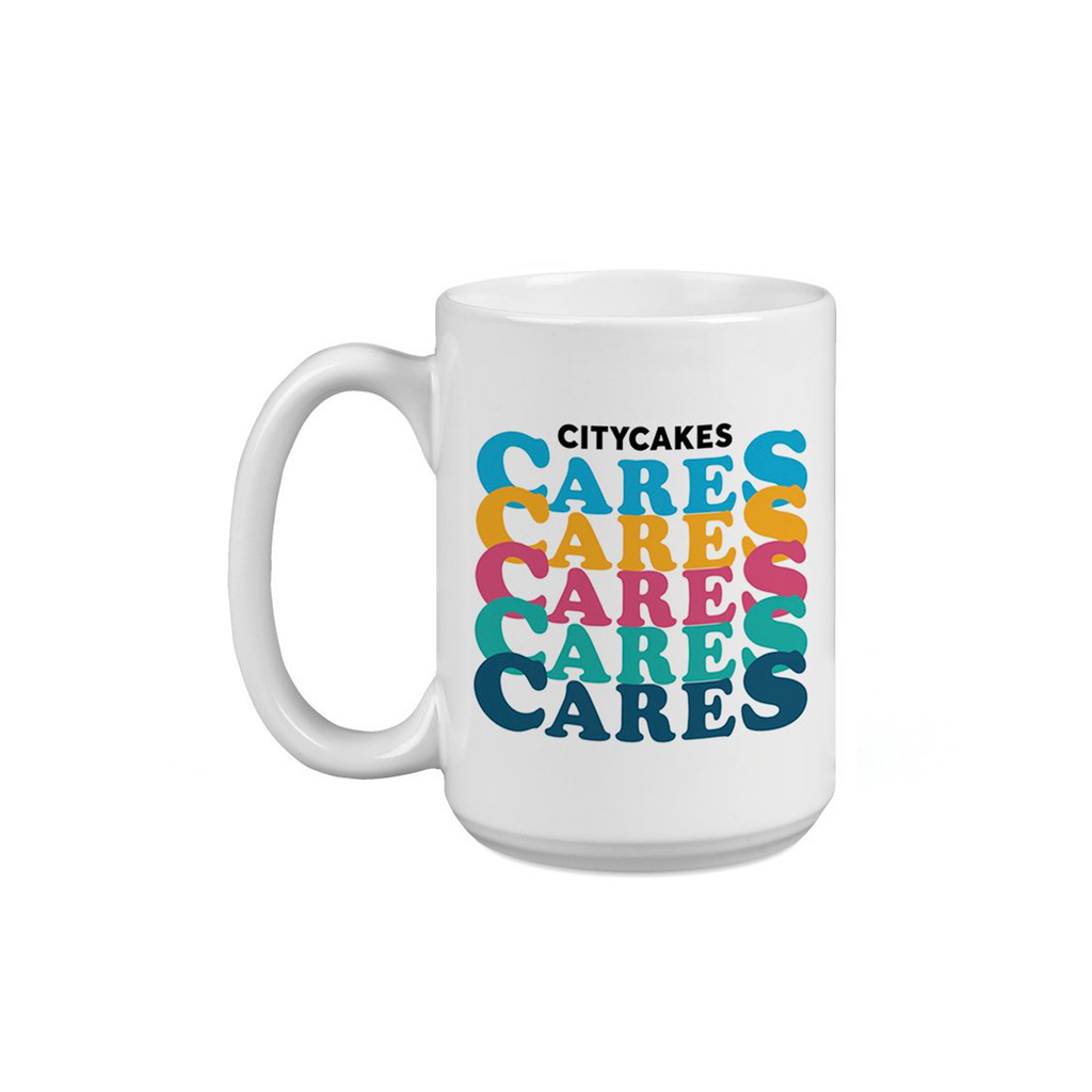 City Cakes CARES Oversized Mug - 15-Ounces